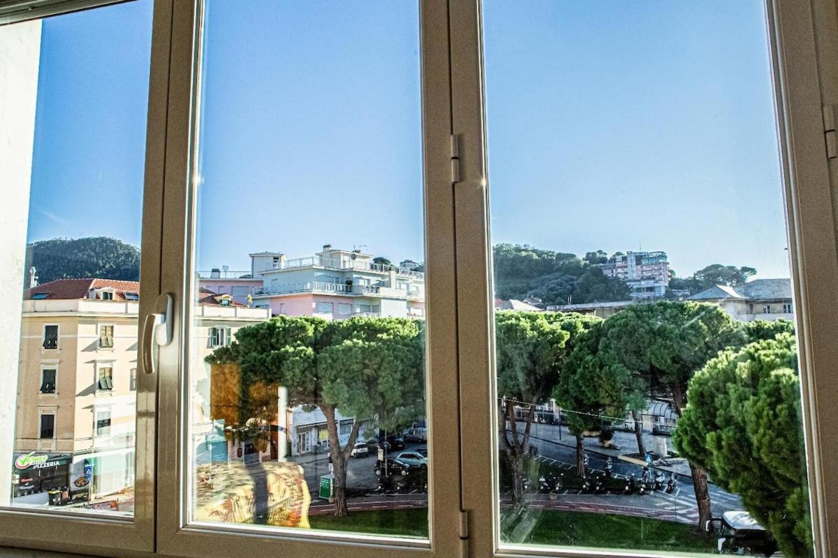 Piazza Repubblica Elegante Appartmento Sestri Levante Bagian luar foto